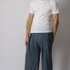 HaremPants.com Men's Unisex Thai Fisherman Pants In Blue Gray