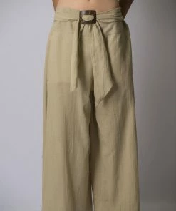 HaremPants.com Women's Thai Harem Palazzo Pants In Solid Tan