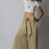 HaremPants.com Women's Thai Harem Palazzo Pants In Solid Tan