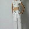 HaremPants.com Women's Thai Harem Palazzo Pants In Solid White