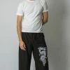 HaremPants.com Dragon Men's Thai Yoga Pants In Black