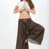 HaremPants.com Women's Thai Harem Palazzo Pants In Solid Brown