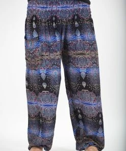 HaremPants.com Paisley Men's Harem Pants In Blue