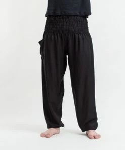 HaremPants.com Solid Color Men's Harem Pants In Black