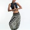 HaremPants.com Tribal Prints Jumpsuit Harem Pants In Black