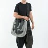 HaremPants.com Eagle Denim Drawstring Tote Bag