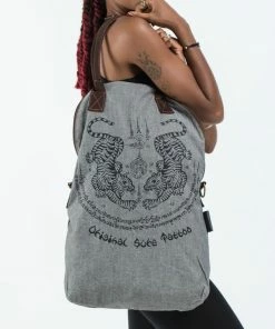 HaremPants.com Summer Super Sale 2022 Thai Tattoo Denim Everyday Tote Bag