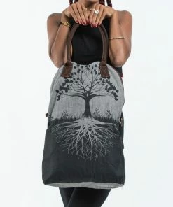 HaremPants.com Tree Of Life Denim Everyday Tote Bag