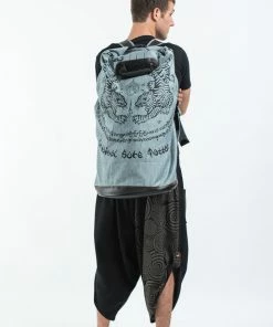 HaremPants.com Thai Tattoo Denim Gear Backpack