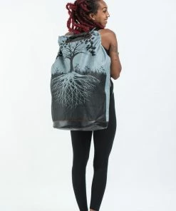 HaremPants.com Tree Of Life Denim Gear Backpack