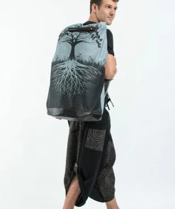 HaremPants.com Tree Of Life Denim Gear Backpack