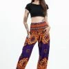 HaremPants.com Lotus Mandalas Women's Harem Pants In Purple