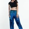 HaremPants.com Paisley Mandalas Women's Harem Pants In Blue