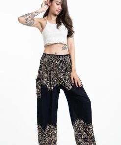 HaremPants.com Vines Women's Harem Pants In Black