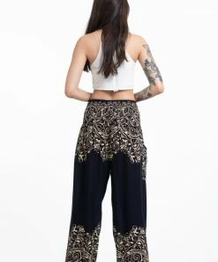 HaremPants.com Vines Women's Harem Pants In Black