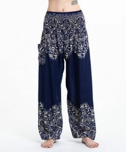 HaremPants.com Vines Women's Harem Pants In Blue