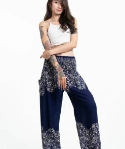 HaremPants.com Vines Women's Harem Pants In Blue
