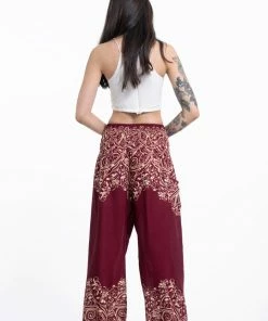 HaremPants.com Vines Women's Harem Pants In Red