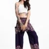 HaremPants.com Vines Women's Harem Pants In Purple