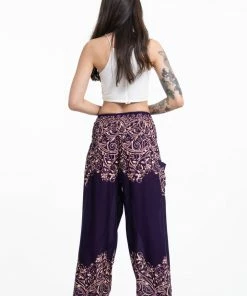 HaremPants.com Vines Women's Harem Pants In Purple