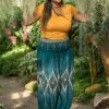 HaremPants.com Plus Size Diamond Peacock Women's Harem Pants In Turquoise