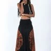 HaremPants.com Tie Dye Jumpsuit Harem Pants In Black 03 Women's