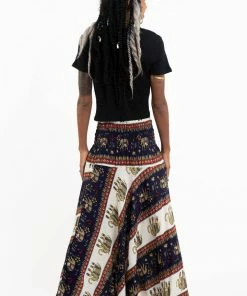 HaremPants.com Elephant Bliss Jumpsuit Elephant Pants In Navy Women's