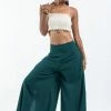 HaremPants.com Women's Cotton Tinkerbell Palazzo Pants In Teal