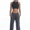 HaremPants.com Women's Cotton Women Harem Pants In Solid Gray