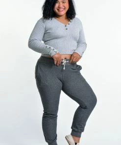 HaremPants.com Women's Terry Pants With Aztec Pockets In Black