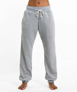 HaremPants.com Women's Terry Pants With Aztec Pockets In Gray