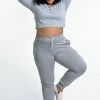 HaremPants.com Women's Terry Pants With Aztec Pockets In Gray