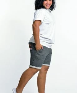 HaremPants.com Women's Terry Shorts With Aztec Pockets In Black 10 HaremPants.com Women's Terry Shorts With Aztec Pockets In Black