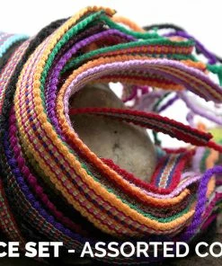 HaremPants.com Friendship Loomed String Bracelet 6 Pcs. PACK