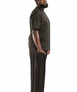 HaremPants.com Plus Size Solid Color Men's Harem Pants In Black
