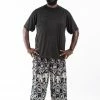HaremPants.com Plus Size Imperial Elephant Men's Elephant Pants In Black